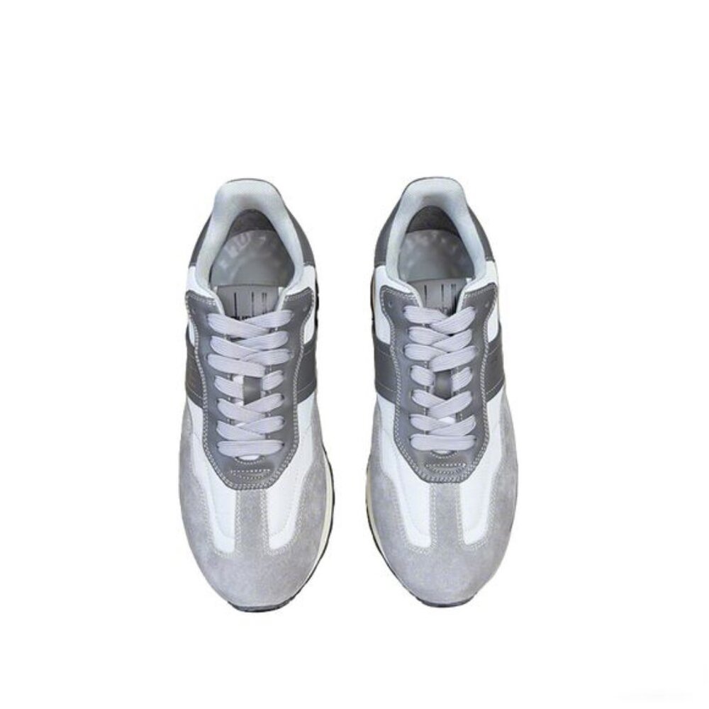 Dunhill Lace-Up Casual Sneakers Grey